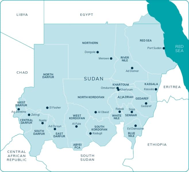 Women and children displaced from Sudan seek safety in new countries and  former hometowns