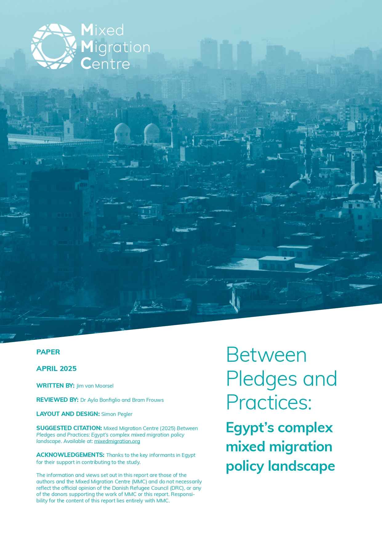 Between Pledges and Practices: Egypt’s complex mixed migration policy landscape